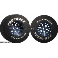 Pro Track Top Fuel 1-3/16 x .500 Gray Drag Rear Wheels for 3/32 axle