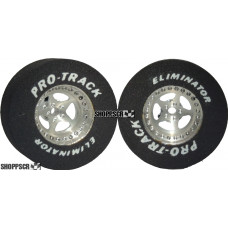 Pro Track Star 3D 1-3/16 x .500 Plain Drag Rear Wheels for 3/32 axle
