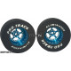 Pro Track Star 1-3/16 x .500 Blue Drag Rear Wheels for 3/32 axle