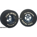 Pro Track Star 1-3/16 x .500 Gray Drag Rear Wheels for 3/32 axle