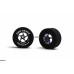 Pro Track Sawblade 1-3/16 x .500 Gray Drag Rear Wheels for 3/32 axle