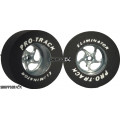 Pro Track Sawblade 1-3/16 x .500 Gray Drag Rear Wheels for 3/32 axle