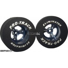 Pro Track Streter 1-3/16 x .500 Gray Drag Rear Wheels for 3/32 axle