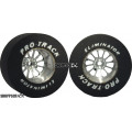 Pro Track Turbine 1-3/16 x .500 Plain Drag Rear Wheels for 3/32 axle