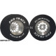 Pro Track Turbine 3D 1-3/16 x .500 Plain Drag Rear Wheels for 3/32 axle