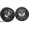 Pro Track Ninja 1-3/16 x .500 Gray Drag Rear Wheels for 3/32 axle
