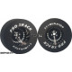Pro Track Classic 1-3/16 x .500 Black Drag Rear Wheels for 3/32 axle