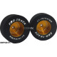 Pro Track Classic 1-3/16 x .500 Gold Drag Rear Wheels for 3/32 axle