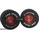 Pro Track Classic 1-3/16 x .500 Red Drag Rear Wheels for 3/32 axle