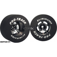 Pro Track 1-3/16 x .500 Black Daytona Drag Rear Wheels for 3/32 axle