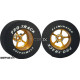 Pro Track Pro Star 1-3/16 x .500 Gold Drag Rear Wheels for 3/32 axle