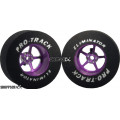 Pro Track Pro Star 1-3/16 x .500 Purple Drag Rear Wheels for 3/32 axle