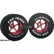 Pro Track Pro Star 1-3/16 x .500 Red Drag Rear Wheels for 3/32 axle