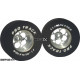 Pro Track Magnum 1-3/16 x .500 Plain Drag Rear Wheels for 3/32 axle
