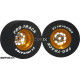 Pro Track Magnum 3D 1-3/16 x .500 Gold Drag Rear Wheels for 3/32 axle