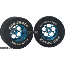 Pro Track Magnum 1-3/16 x .500 Blue Drag Rear Wheels for 3/32 axle