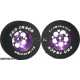 Pro Track Magnum 1-3/16 x .500 Purple Drag Rear Wheels for 3/32 axle