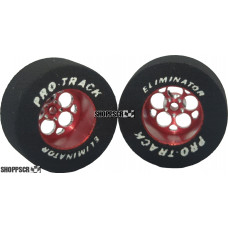 Pro Track Magnum 1-3/16 x .500 Red Drag Rear Wheels for 3/32 axle