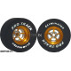 Pro Track Evolution 3D 1-3/16 x .500 Gold Drag Rear Wheels for 3/32 axle