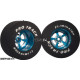 Pro Track Evolution 1-3/16 x .500 Blue Drag Rear Wheels for 3/32 axle