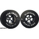 Pro Track Evolution 1-3/16 x .500 Black Drag Rear Wheels for 3/32 axle