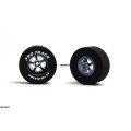 Pro Track Evolution 1-3/16 x .500 Gray Drag Rear Wheels for 3/32 axle