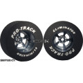 Pro Track Evolution 1-3/16 x .500 Gray Drag Rear Wheels for 3/32 axle