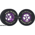 Pro Track Evolution 1-3/16 x .500 Purple Drag Rear Wheels for 3/32 axle