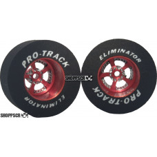 Pro Track Evolution 1-3/16 x .500 Red Drag Rear Wheels for 3/32 axle