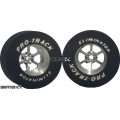 Pro Track Roadster 1-3/16 x .500 Plain Drag Rear Wheels for 3/32 axle