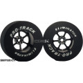 Pro Track Roadster 1-3/16 x .500 Black Drag Rear Wheels for 3/32 axle