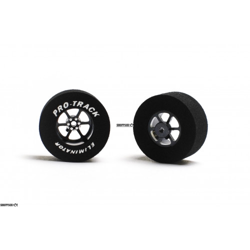Pro Track N408L 411L Black Roadster 1 3/16 x 500 Rear & Front Drag Tire 