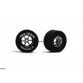 Pro Track Roadster 1-3/16 x .500 Gray Drag Rear Wheels for 3/32 axle