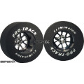 Pro Track Bulldog 1-3/16 x .500 Black Drag Rear Wheels for 3/32 axle