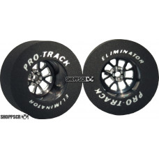Pro Track Bulldog 1-3/16 x .500 Black Drag Rear Wheels for 3/32 axle
