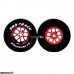 Pro Track Bulldog 1-3/16 x .500 Red Drag Rear Wheels for 3/32 axle