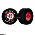 Pro Track Bulldog 1-3/16 x .500 Red Drag Rear Wheels for 3/32 axle