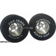 Pro Track Star 1-5/16 x .500 Plain Drag Rear Wheels for 3/32 axle