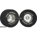 Pro Track Turbine 1-5/16 x .500 Plain Drag Rear Wheels for 3/32 axle