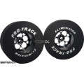 Pro Track Magnum 1-5/16 x .500 Black Drag Rear Wheels for 3/32 axle