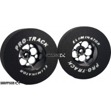 Pro Track Magnum 1-5/16 x .500 Black Drag Rear Wheels for 3/32 axle