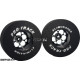 Pro Track Magnum 1-5/16 x .500 Black Drag Rear Wheels for 3/32 axle