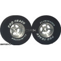 Pro Track Evolution 1-5/16 x .500 Plain Drag Rear Wheels for 3/32 axle