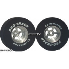 Pro Track Evolution 1-5/16 x .500 Plain Drag Rear Wheels for 3/32 axle
