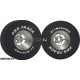Pro Track Evolution 3D 1-5/16 x .500 Plain Drag Rear Wheels for 3/32 axle