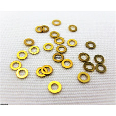 Brass Motor Spacers .007 25pc