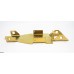 Brass Vintage Modified Chassis, 1:24 Scale 4" Wheelbase