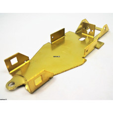 Brass Vintage Modified Chassis, 1:24 Scale 4" Wheelbase