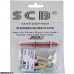 SCB Silver Standard Braid (4.6mm x .6mm x 30mm) 5pr