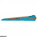 Teal/Orange Custom Painted 1:24 scale Dragster Body w/Clear Windscreen